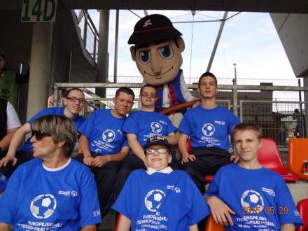 Osoby niepełnosprawne na 35. kolejce piłkarskiej ekstraklasy